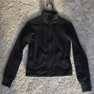 Lululemon Black Coat with Zipper Pockets